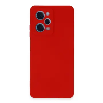 Xiaomi Redmi Note 12 Pro 5g Kılıf Nano İçi Kadife Silikon - Kırmızı