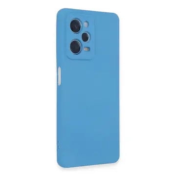 Xiaomi Redmi Note 12 Pro 5g Kılıf Nano İçi Kadife Silikon - Mavi