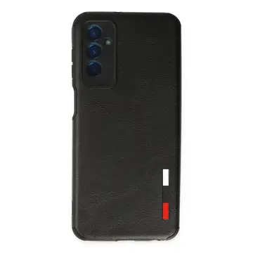 Samsung Galaxy M13 Kılıf Loop Deri Silikon - Siyah