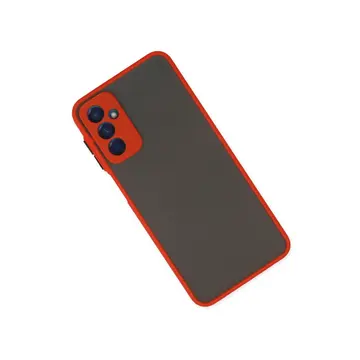 Samsung Galaxy M13 Kılıf Montreal Silikon Kapak - Kırmızı