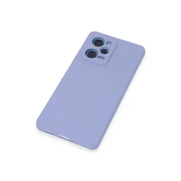 Xiaomi Redmi Note 12 Pro 5g Kılıf Nano İçi Kadife Silikon - Lila