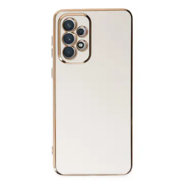 Samsung Galaxy A73 5g Kılıf Volet Silikon - Beyaz
