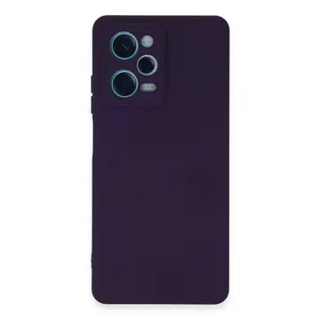 Xiaomi Redmi Note 12 Pro 5g Kılıf Nano İçi Kadife Silikon - Mor