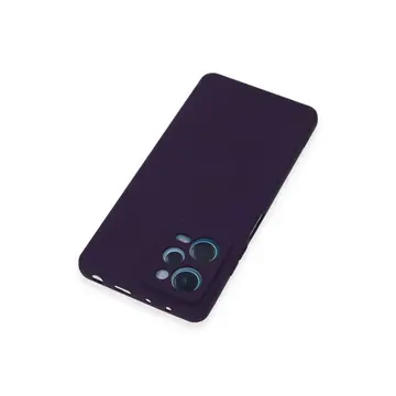 Xiaomi Redmi Note 12 Pro 5g Kılıf Nano İçi Kadife Silikon - Mor