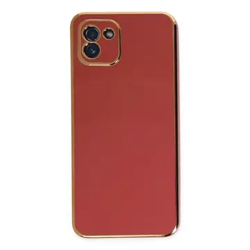 Samsung Galaxy A03 Kılıf Volet Silikon - Kırmızı