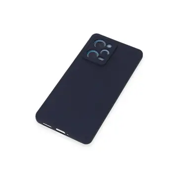 Xiaomi Redmi Note 12 Pro 5g Kılıf Nano İçi Kadife Silikon - Lacivert