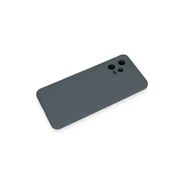 Xiaomi Redmi Note 12 Pro 5g Kılıf Nano İçi Kadife Silikon - Gri