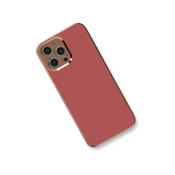 İphone 12 Pro Kılıf Volet Silikon - Kırmızı