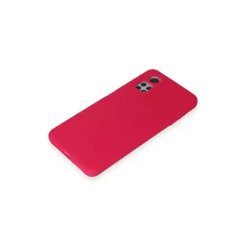Xiaomi Redmi Note 12 Pro 4g Kılıf Nano İçi Kadife Silikon - Pembe