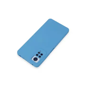 Xiaomi Redmi Note 12 Pro 4g Kılıf Nano İçi Kadife Silikon - Mavi