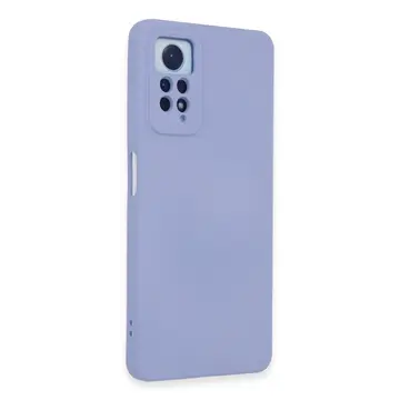 Xiaomi Redmi Note 12 Pro 4g Kılıf Nano İçi Kadife Silikon - Lila