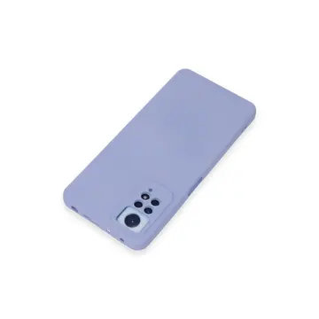 Xiaomi Redmi Note 12 Pro 4g Kılıf Nano İçi Kadife Silikon - Lila