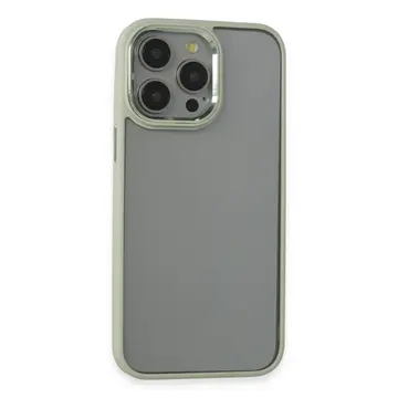 İphone 14 Pro Max Kılıf Power Silikon - Yeşil