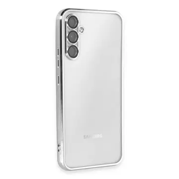 Samsung Galaxy A54 5g Kılıf Razer Lensli Silikon - Gümüş