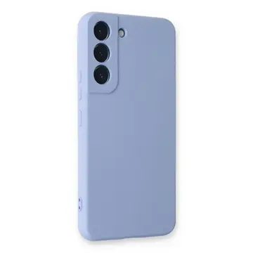 Samsung Galaxy S22 Plus Kılıf Nano İçi Kadife Silikon - Lila