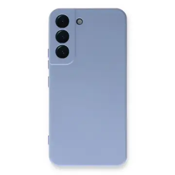 Samsung Galaxy S22 Plus Kılıf Nano İçi Kadife Silikon - Lila