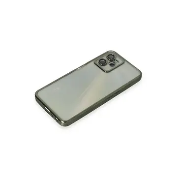 Realme C35 Kılıf Razer Lensli Silikon - Yeşil