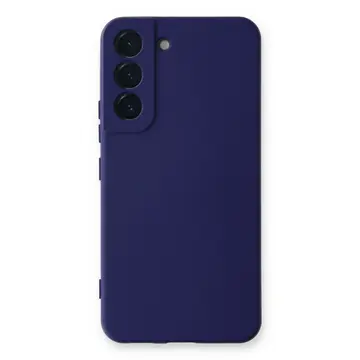 Samsung Galaxy S22 Plus Kılıf Nano İçi Kadife Silikon - Mor