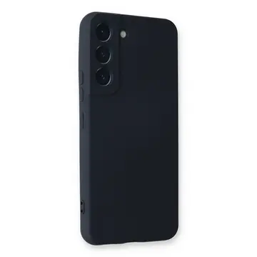 Samsung Galaxy S22 Plus Kılıf Nano İçi Kadife Silikon - Lacivert
