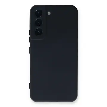 Samsung Galaxy S22 Plus Kılıf Nano İçi Kadife Silikon - Lacivert