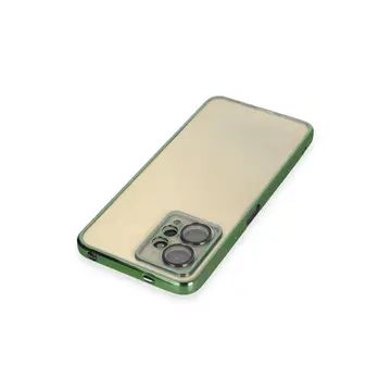 Xiaomi Redmi Note 12 4g Kılıf Razer Lensli Silikon - Yeşil