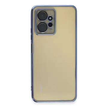 Xiaomi Redmi Note 12 4g Kılıf Razer Lensli Silikon - Açık Mavi