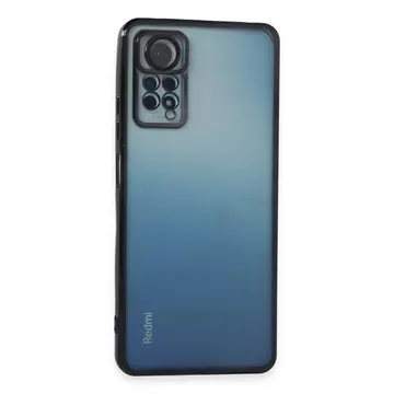 Xiaomi Redmi Note 12 Pro 4g Kılıf Razer Lensli Silikon - Siyah
