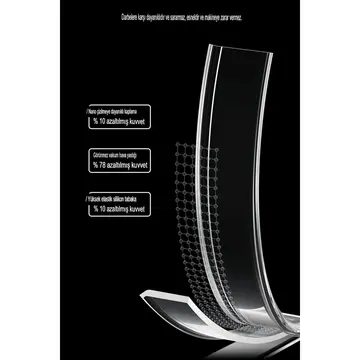 İphone 14 Pro Kılıf Tron Şeffaf Magsafe Kapak - Mavi