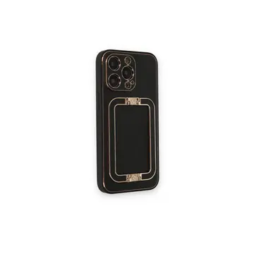 İphone 14 Pro Max Kılıf Coco Elit Kapak - Siyah