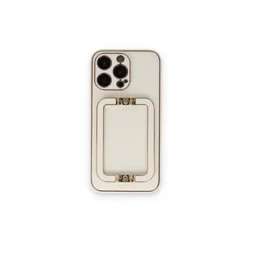 İphone 14 Pro Max Kılıf Coco Elit Kapak - Beyaz