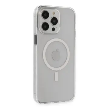 İphone 14 Pro Max Kılıf Tron Şeffaf Magsafe Kapak - Şeffaf