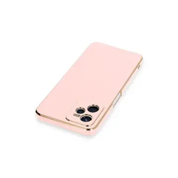 Realme C35 Kılıf Volet Silikon - Pembe