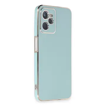 Realme C35 Kılıf Volet Silikon - Açık Yeşil