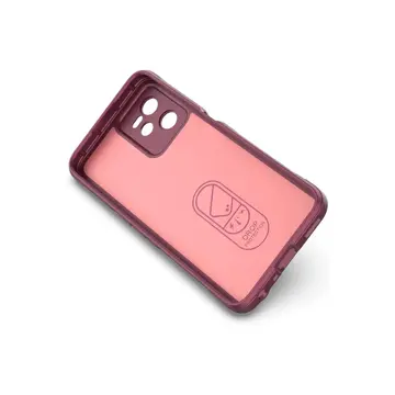 Realme C35 Kılıf Optimum Silikon - Bordo