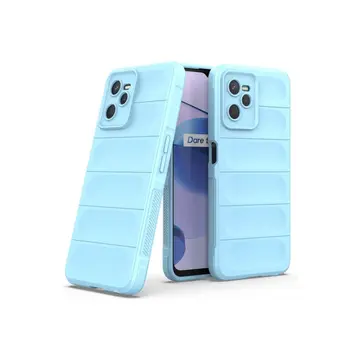 Realme C35 Kılıf Optimum Silikon - Sky Blue