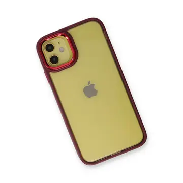 İphone 12 Kılıf Dora Kapak - Kırmızı