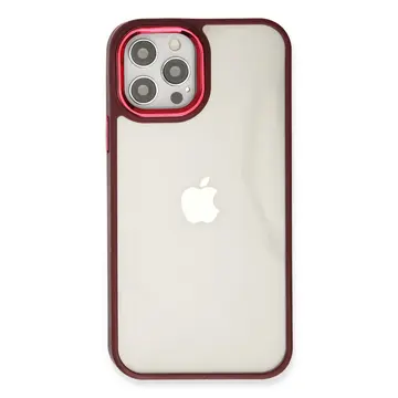 İphone 12 Pro Max Kılıf Dora Kapak - Kırmızı