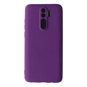 Xiaomi Redmi Note 8 Pro Kılıf First Silikon - Mor