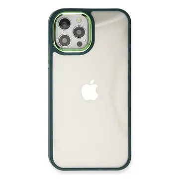 İphone 12 Pro Max Kılıf Dora Kapak - Haki Yeşil