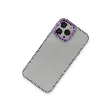İphone 13 Pro Kılıf Dora Kapak - Lila
