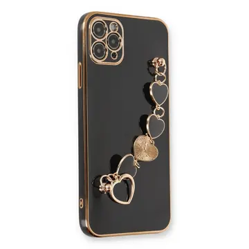 İphone 11 Pro Kılıf Esila Silikon - Siyah