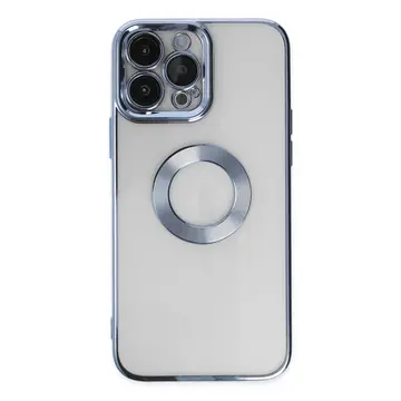 İphone 14 Pro Kılıf Slot Silikon - Sierra Blue