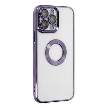 İphone 14 Pro Kılıf Slot Silikon - Mor