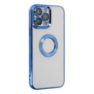 İphone 14 Pro Max Kılıf Slot Silikon - Mavi