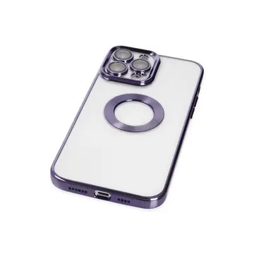 İphone 14 Pro Max Kılıf Slot Silikon - Mor
