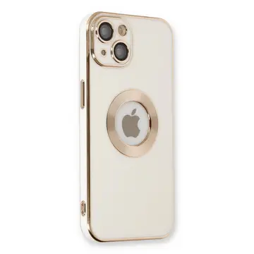 İphone 14 Plus Kılıf Store Silikon - Beyaz