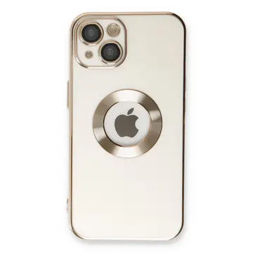 İphone 14 Plus Kılıf Store Silikon - Beyaz