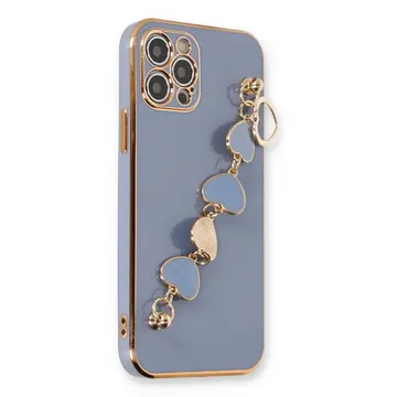 İphone 12 Pro Kılıf Esila Silikon - Gri