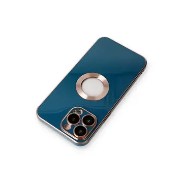 İphone 14 Pro Max Kılıf Store Silikon - Mavi