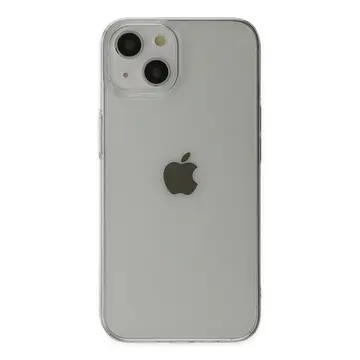 İphone 14 Plus Kılıf Pc Sert Şeffaf Kapak - Şeffaf